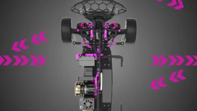 3Racing 新型ハイエンドツーリングカー「ZERO CERO」を発表。TITCで公開