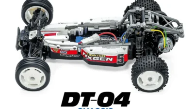 株式会社タミヤ　1/10RC ファイター ネクスジェン (DT-04シャーシ)製品ページを公開