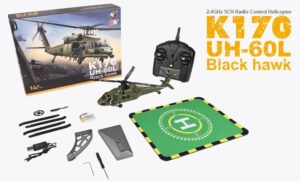株式会社ハイテックマルチプレックスジャパン　洗練された外観と4枚ローターでUH-60L ブラックホークをリアルに再現！「K170 UH-60L ブラックホーク」を発表
