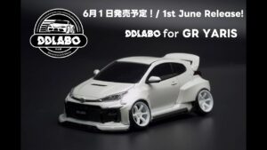 enjoy smile Co. Youtube Channel　■【MRD】DDLABO Widebody kit V1 for MZN218 MINI-Z GR Yaris