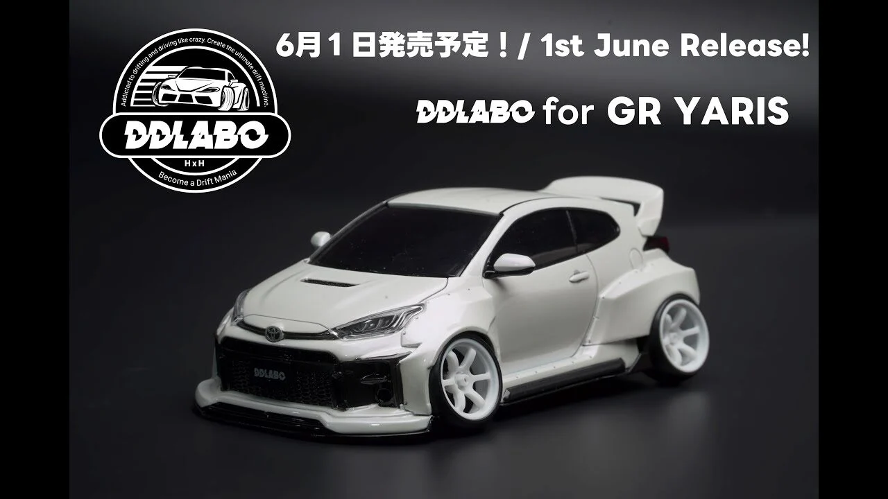 enjoy smile Co. Youtube Channel　■【MRD】DDLABO Widebody kit V1 for MZN218 MINI-Z GR Yaris
