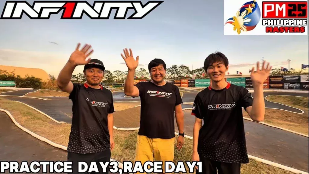 INFINITY RACING TEAM YouTube　■【Philippine Masters】1/8GPP OFF! 練習走行、コントロールプラクティスを終え… IFB8