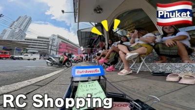 ラジコン料理☆らじくっく☆Radio Control Cooking Channel　■【タイで検証🇹🇭】ラジコンだけでお使いできるか!?「タイティー🥤」 Go buy “Tea🥤” with a radio-controlled car