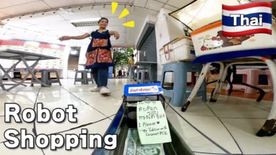 ラジコン料理☆らじくっく☆Radio Control Cooking Channel　■【おつかい海外編】「ココナッツミルクデザート🥥」Buying “coconut milk dessert” with RC car!!!🚗 In Thailand🇹🇭