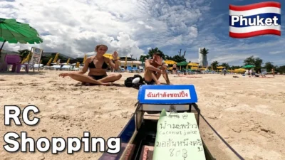 ラジコン料理☆らじくっく☆Radio Control Cooking Channel　■【おつかい海外編】「ココナッツジュース🥥🥤」Buying “Coconut juice🥥🥤” with RC car!!!🚗 In Thailand🇹🇭