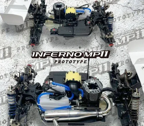 KYOSHO RC BLOG　■INFERNO MP11 prototype