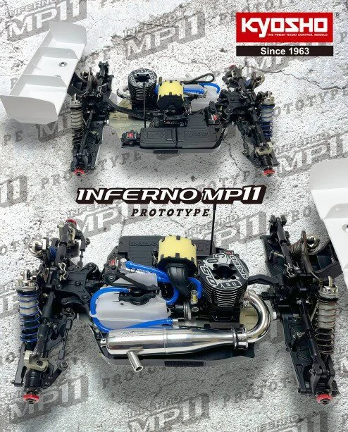 KYOSHO RC BLOG　■INFERNO MP11 prototype