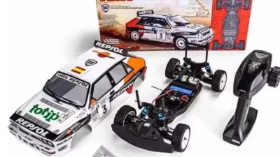 流星株式会社　KillerBody　「2WD Rally RC Car 『Venus』シーリーズ第1弾『LanciaDelta REPSOL』」を発表