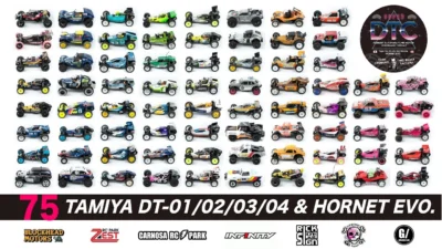 ラジコン侍 RC TEAM CHONMAGE　■【こだわりの全75台】カスタム全部見せます！TAMIYA DT-04ほかDTシリーズ＆HORNET EVO.｜スーパーDTC完全レポート！