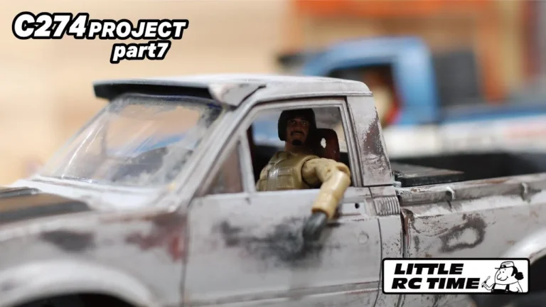 RAYWOOD_official Channel　■C274 PROJECT～その7～自作デカール大失敗です。でもメカ載せまで頑張りました【LTTILE RC TIME】WPL C24のボディをC74シャーシに乗せかるカスタム