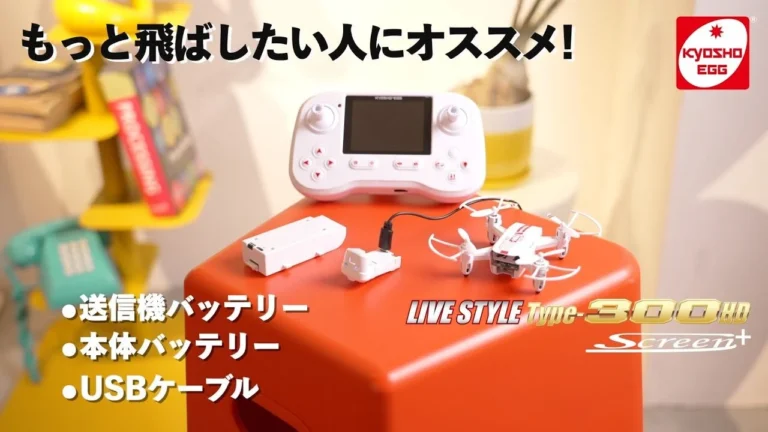 KYOSHO CORPORATION 　■【京商エッグ】スペアバッテリー & USB充電ケーブル (Type-300HD スクリーンプラス)