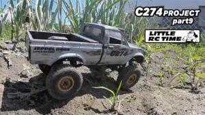 RAYWOOD_official Channel　■C274 PROJECT～その9～一旦完成からのシェイクダウン！畑で走らせてみました！【LTTILE RC TIME】WPL C24のボディをC74シャーシに乗せかるカスタム