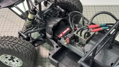 KYOSHO RC BLOG ■Outlaw Rampage Pro にル・マンサーボ搭載!