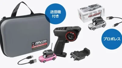 株式会社ハイテックマルチプレックスジャパン　「1/64 TECH FPV CAR［ テック FPV カー］」を発表