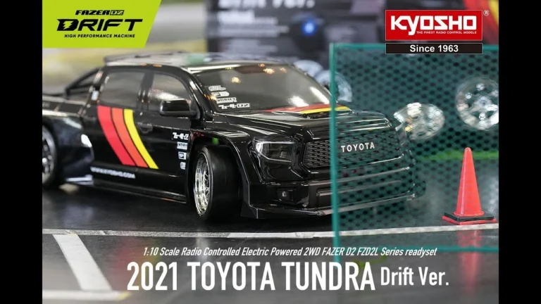 KYOSHO CORPORATION 　■KYOSHO FAZER D2 FZD2 Series readyset 2021 TOYOTA TUNDRA Drift Ver. Black