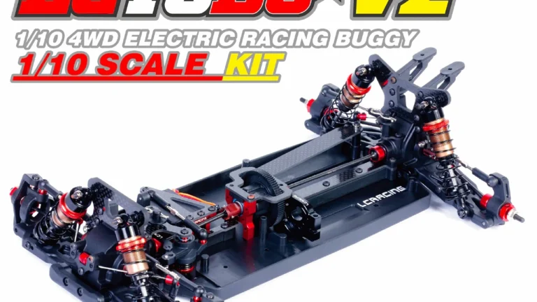 LC Racing 1/10 コンペティションオフロード4WDバギー「LC10B5/V2」を発表