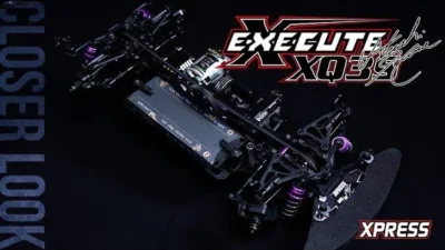 Xpress OfficialChannel 　■Execute XQ3S Purple Hara Limited Edition Touring Car Kit Full View
