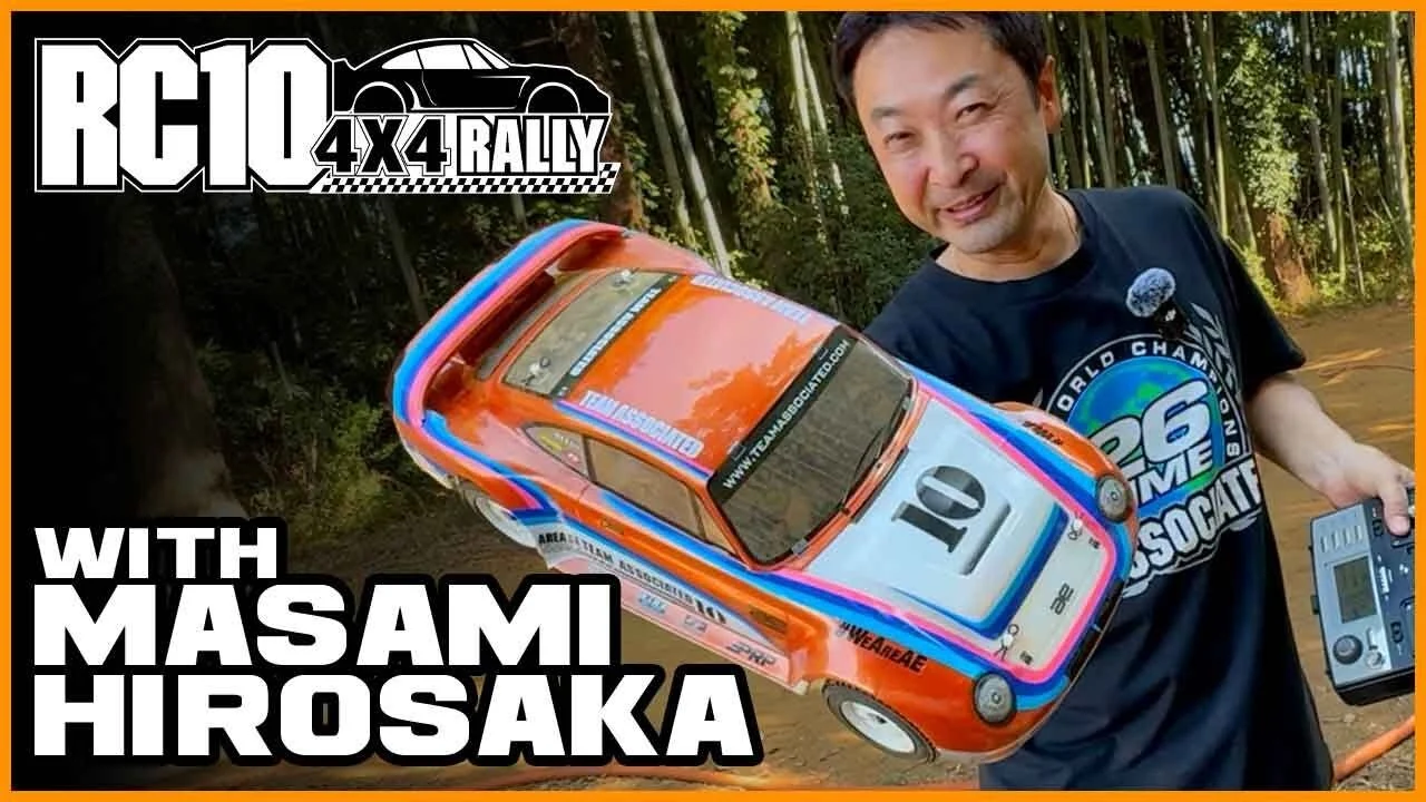 TeamAssociatedRC 　■Masami Hirosaka and the RC10 4×4 Rally Car