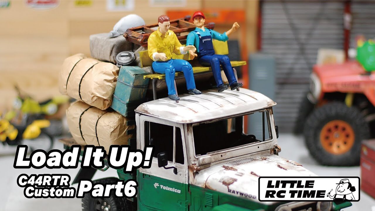 RAYWOOD_official Channel　■前半はジムニーSJ10発表ライブの質問にお答え！後半はいつもの過積載トラックの続きです～C44RTRいじり～その6～【LTTILE RC TIME】WPL JAPAN C44RTRカスタム