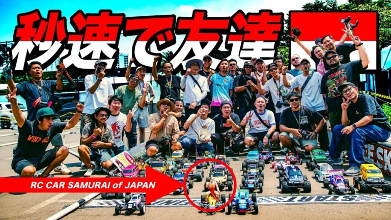 ラジコン侍 RC TEAM CHONMAGE ■【想像超え】ラジコンイベントをインドネシア🇮🇩開催したらこうなった! Ep.1 歓喜の開会式!kit of the day!イスラム礼拝体験!