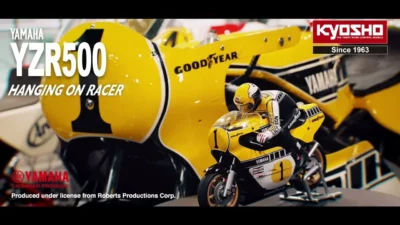 KYOSHO CORPORATION 　■1:8 EP Motorcycles Hanging On Racer Series YAMAHA YZR500 1978 KIT