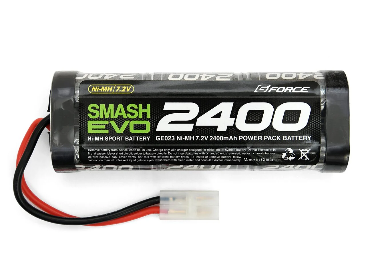 株式会社ジーフォース　「SMASH EVO NiMH 7.2V 2400mAh」を発表