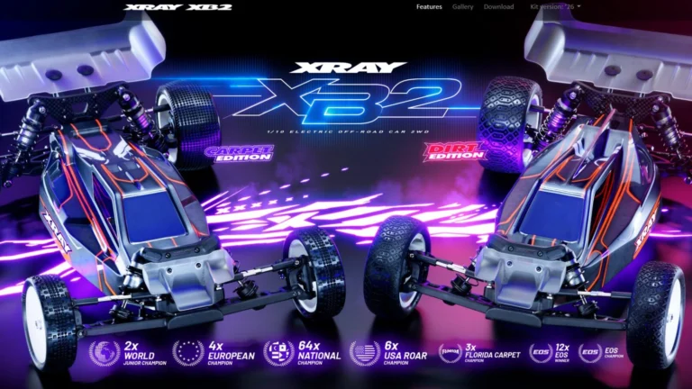 XRAY XRAY XB2’26 詳細製品ページ公開