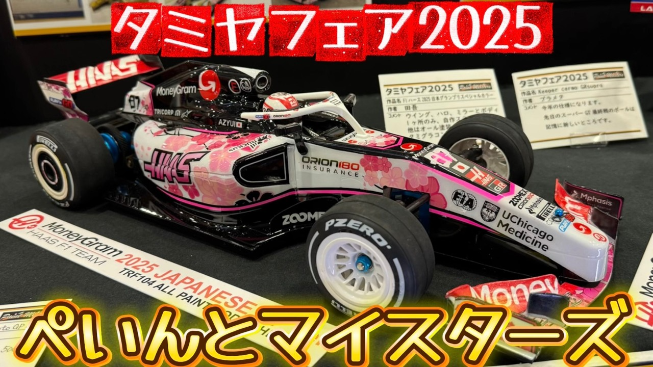 すだぴょんRCチャンネル　■超絶塗装テクニック！ぺいんとマイスターズ【タミヤフェア2025・Shizuokaプラモクラブ合同作品展】ラジコンボディカスタムペイント