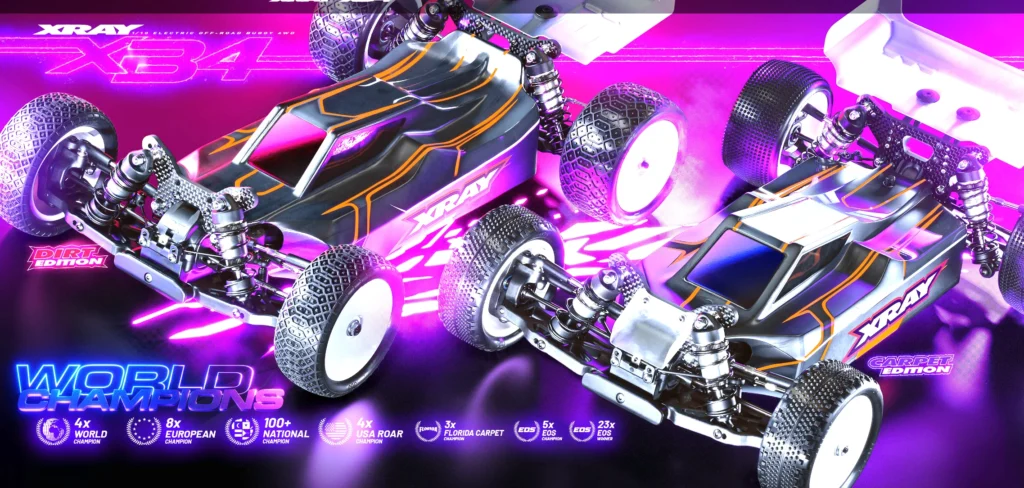 XRAY　XRAY XB4'26 詳細製品ページ公開