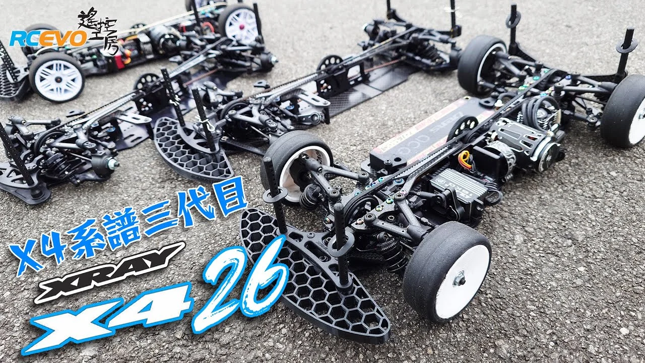 RCEVOLUTION　■ 【開封テスト】Xray X4’26