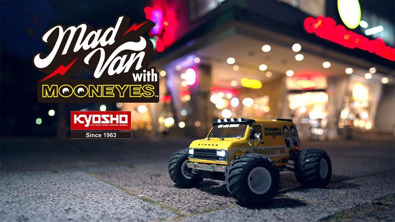 KYOSHO CORPORATION　■KYOSHO MAD VAN（マッドバン）with MOONEYES（ムーンアイズ）