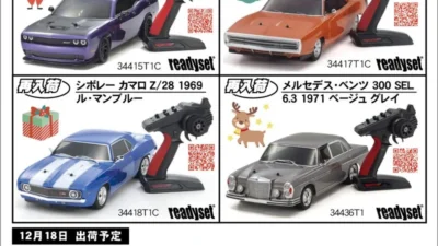 KYOSHO RC Information　 1/10 EP 4WD FAZER Mk.2 レディセット 各種 再入荷を発表
