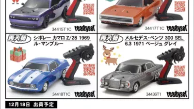 KYOSHO RC Information　 1/10 EP 4WD FAZER Mk.2 レディセット 各種 再入荷を発表