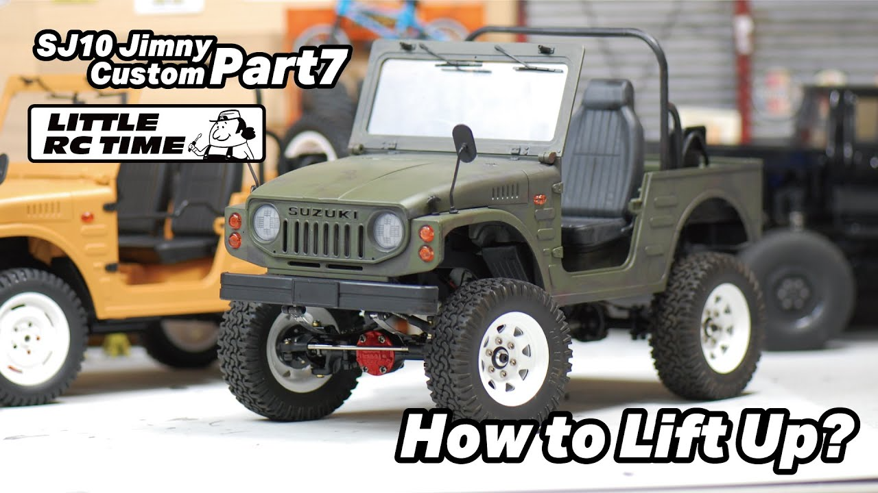 RAYWOOD_official Channel　■リフトアップはどうする？！SJ10ジムニーカスタムプロジェクト～その7～【LTTILE RC TIME】WPL JAPAN C84カスタム