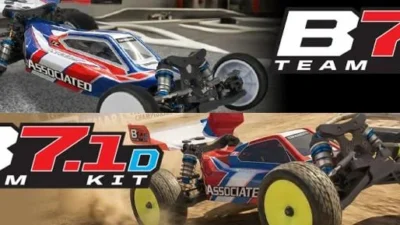 Team Associated　RC10B7.1 & RC10B7.1Dを発表