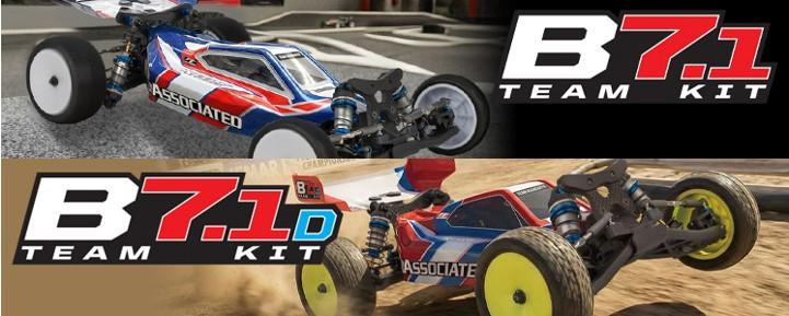Team Associated　RC10B7.1 & RC10B7.1Dを発表