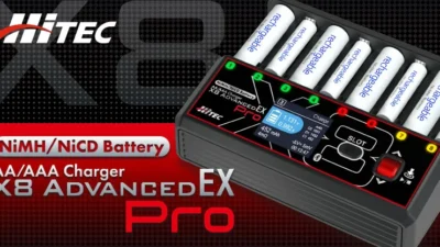 株式会社ハイテックマルチプレックスジャパン　8スロット充電器「X8 Advanced EX Pro」を発表