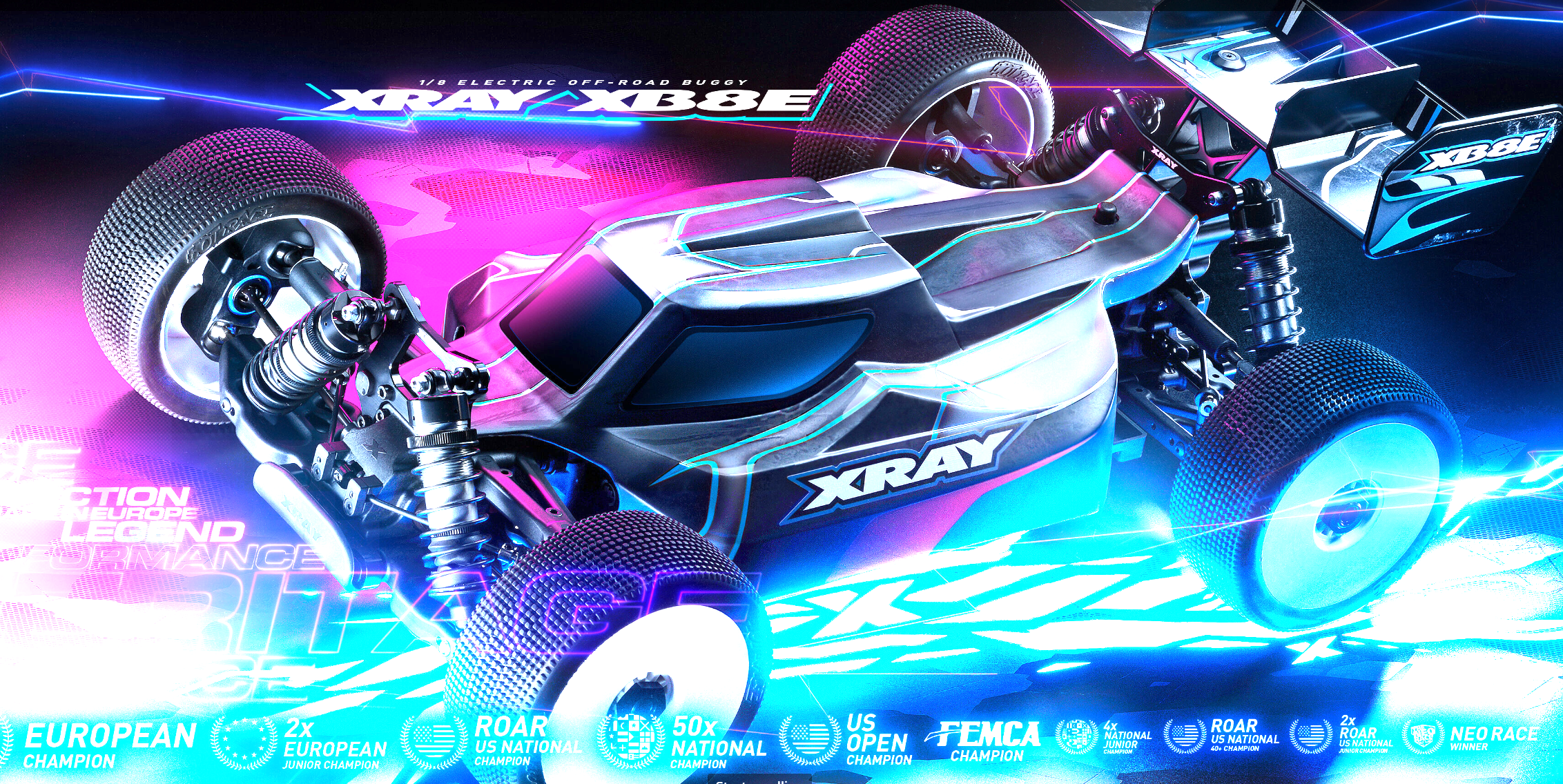 XRAY XRAY XB8E’26 詳細製品ページ公開