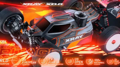 XRAY　XRAY XB８’26 詳細製品ページ公開