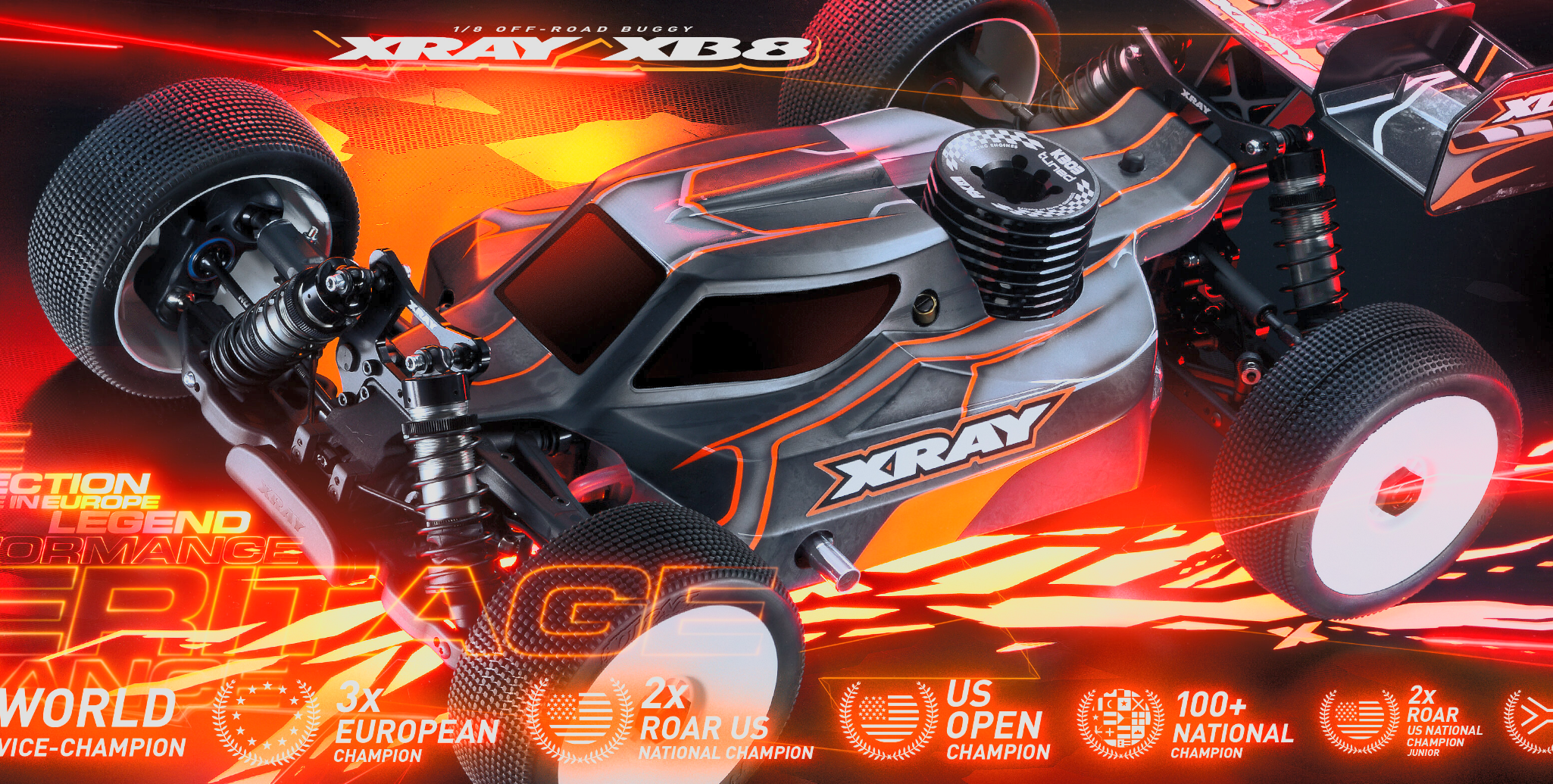 XRAY　XRAY XB８’26 詳細製品ページ公開