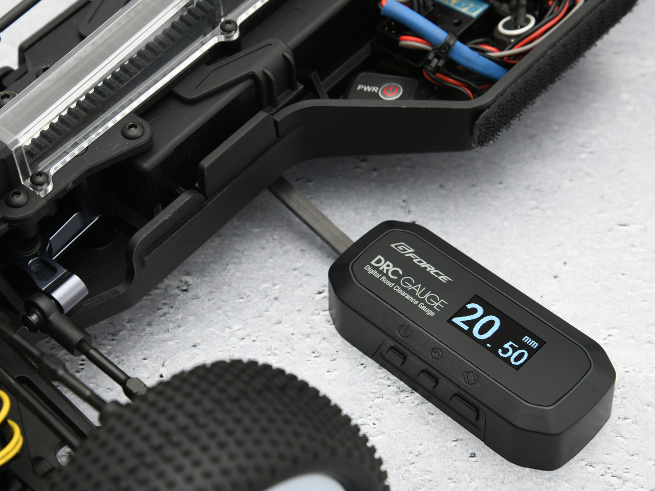 株式会社ジーフォース　デジタル車高ゲージ「DRC Gauge」を発表