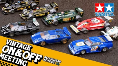 TAMIYA INC Youtube Channel 　■TAMIYA BLOCKHEAD MOTORS VINTAGE ON&OFF MEETING タミヤ ブロックヘッドモーターズ ビンテージ オン＆オフ ミーティング