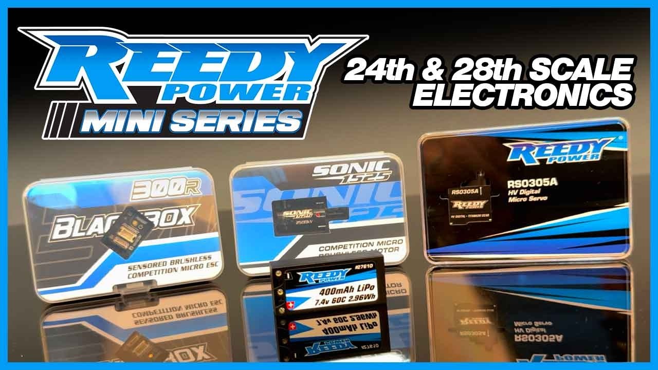 TeamAssociatedRC 　■Reedy Power 1:28 and 1:24 Electronics