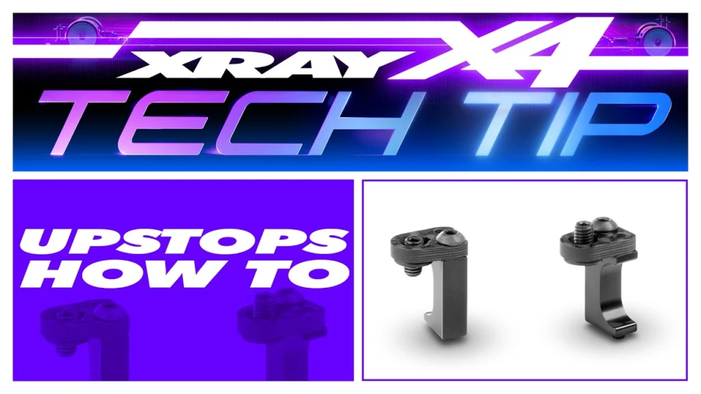 XRAY Official Youtube Channel  ■XRAY X4'26 - Upstops how to