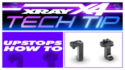 XRAY Official Youtube Channel  ■XRAY X4’26 – Upstops how to
