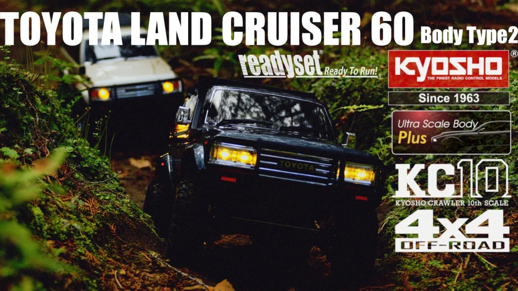 KYOSHO CORPORATION　■KYOSHO KC10 | TOYOTA LAND CRUISER 60 : Trail Time at RC Adventure Park Roots in Japan
