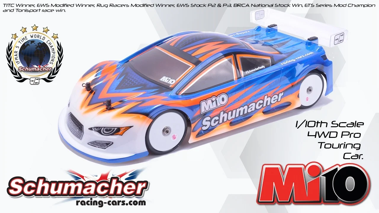 SchumacherRacingTV □Schumacher Mi10 1/10th Competition 4WD RC