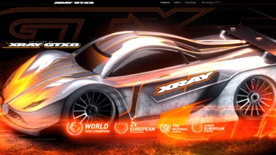 XRAY　GTX8’27、GTXE’27詳細製品ページ公開
