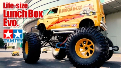 TAMIYA INC Youtube Channel 　■Life-size TAMIYA Lunch Box EVO. 実車版！1/1 タミヤ ランチボックスEVO
