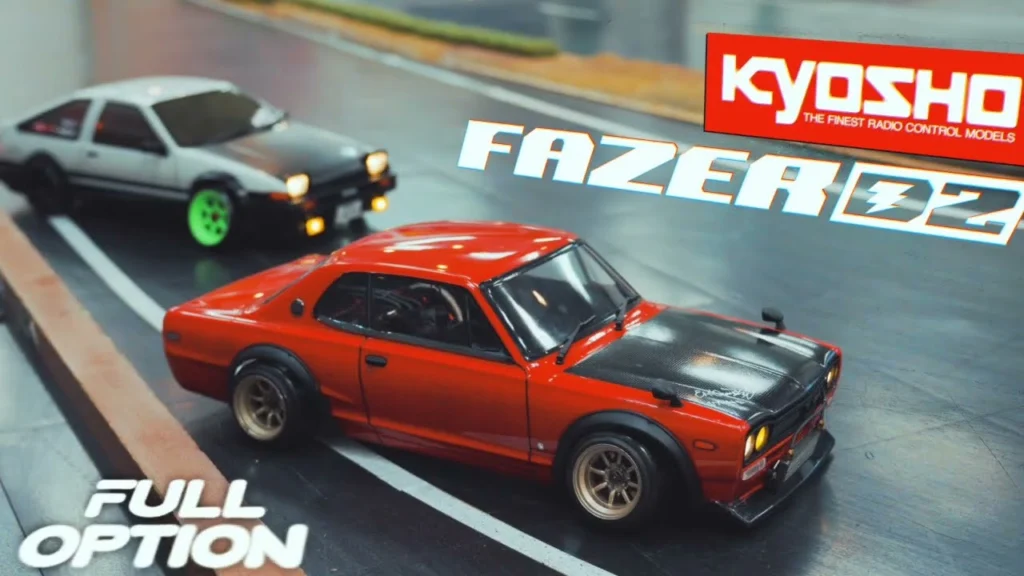 KYOSHO CORPORATION　■KYOSHO FAZER D2 Series FAZER D2 Chassis Kit／SLIDE FOOTAGE